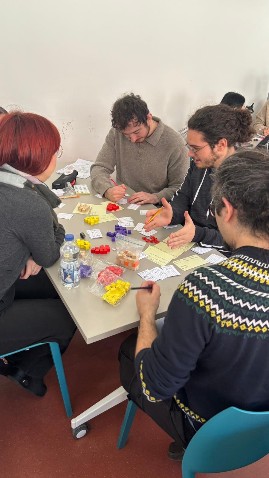 Foto di gruppo di un laboratorio del GiX